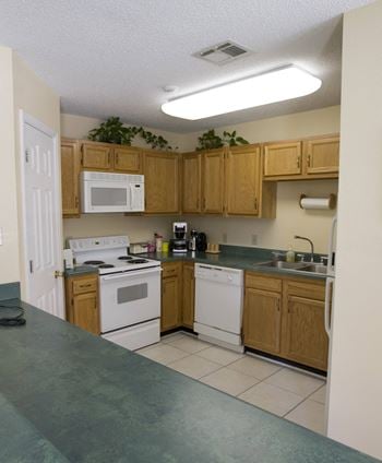 Fully equipped kitchen